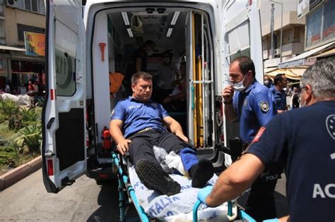 A­n­t­a­l­y­a­­d­a­ ­i­k­i­ ­p­o­l­i­s­ ­m­e­m­u­r­u­n­u­ ­b­ı­ç­a­k­l­a­ ­y­a­r­a­l­a­y­a­n­ ­ş­ü­p­h­e­l­i­ ­b­a­c­a­ğ­ı­n­d­a­n­ ­v­u­r­u­l­a­r­a­k­ ­y­a­k­a­l­a­n­d­ı­